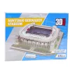 LEAN TOYS Puzzle 3D stadio di calcio Santiago Bernabeu Real Madrid 101 pezzi