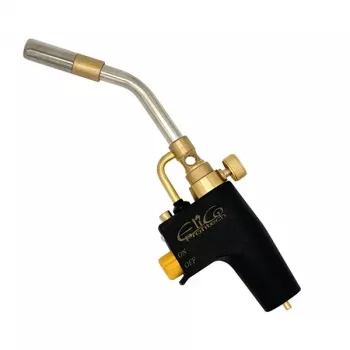 ELICO PROFITECH Cannello a gas AX1-022CGA | accensione piezoelettrica, fiamma regolabile, butano EN417