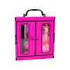 LEAN TOYS bambola con armadio guardaroba per bambole nella valigetta Beauty Girl