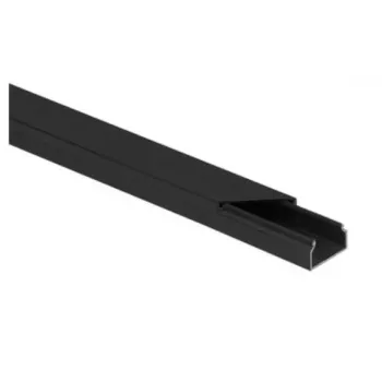 STASIŃSKI SP. Z O.O. CLS canale portacavi in PVC nero 20x18 2m (confezione da 10)