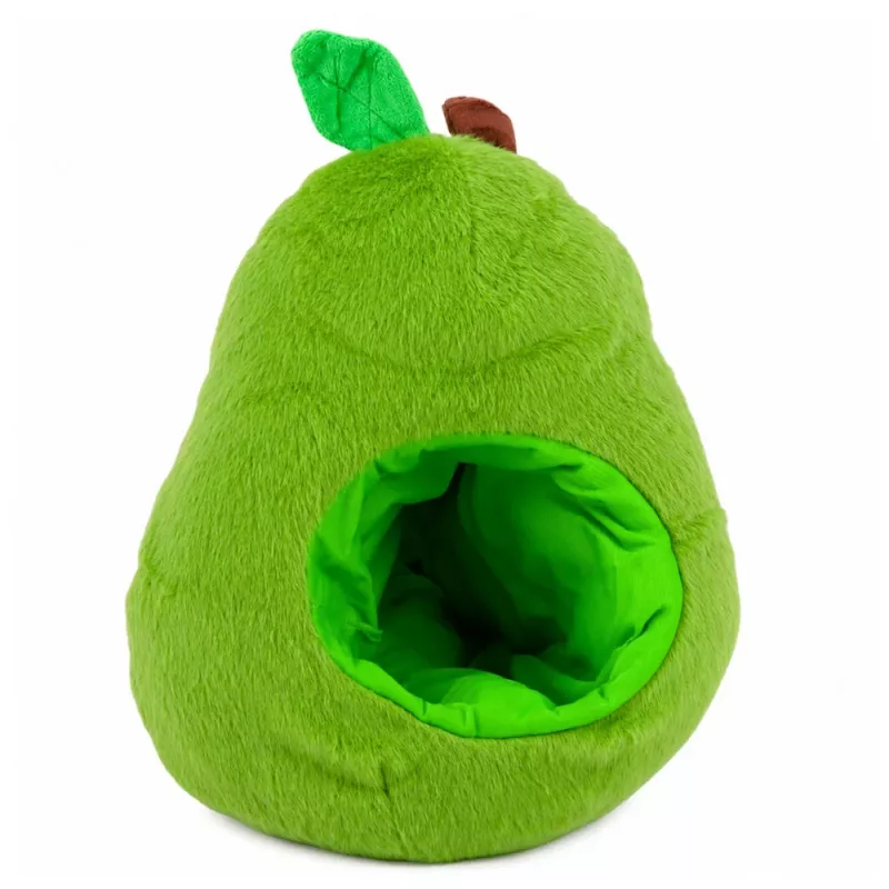 LEAN TOYS Avocado verde con Capibara Peluche 2 in 1 reversibile 35 cm