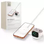 TECH-PROTECT A55 Caricabatterie magnetico MagSafe 2 in 1 25W Qi2.2 Bianco