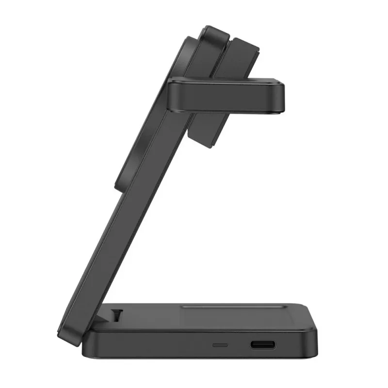 TECH-PROTECT A56 Caricabatterie wireless magnetico MagSafe 3 in 1 25W Qi2.2 Nero