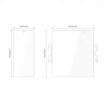 TECH-PROTECT Easy Set Pellicola e Vetro FIT+ Set di protezione 4 in 1 per Samsung Galaxy Z Fold 8 – Ultra Clear