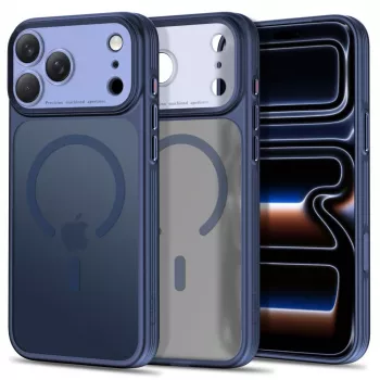 TECH-PROTECT MagPrime Custodia MagSafe per iPhone 17 Pro Max / 18 Pro Max – Blu profondo opaco