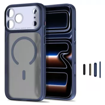 TECH-PROTECT MagPrime Custodia MagSafe per iPhone 17 Pro Max / 18 Pro Max – Blu profondo opaco