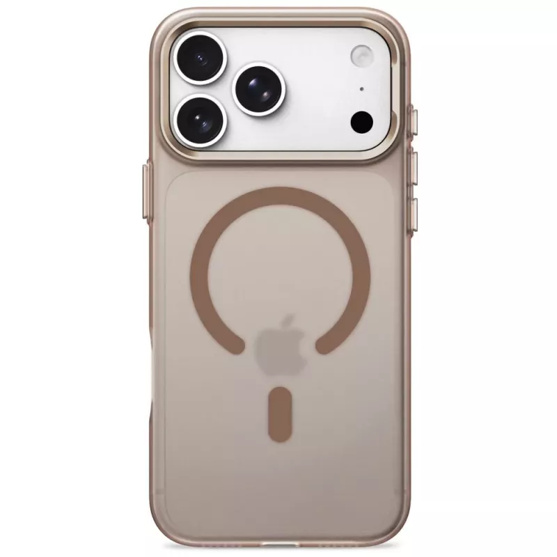 Tech-Protect Magzero Custodia MagSafe per iPhone 17 Pro / 18 Pro, Oro deserto opaco