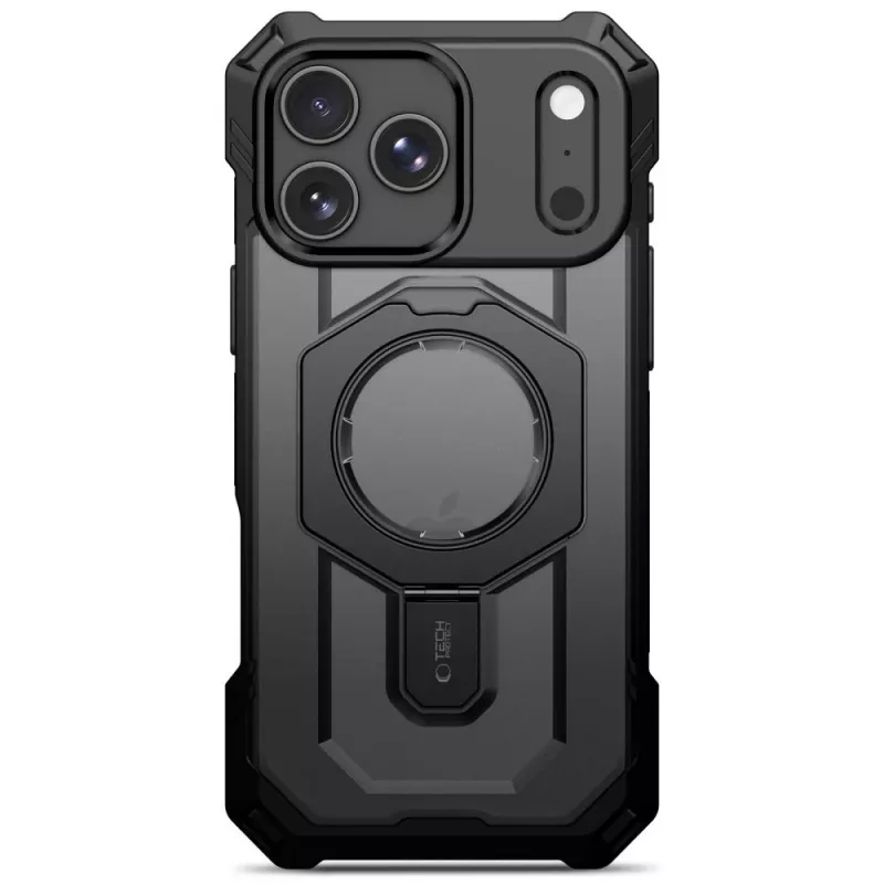 TECH-PROTECT MagForce Custodia MagSafe per iPhone 17 Pro / 18 Pro, Nero opaco