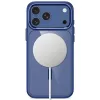 Tech-Protect Magmat MagSafe Clear Case per iPhone 17 Pro Max / 18 Pro Max - Deep Blue