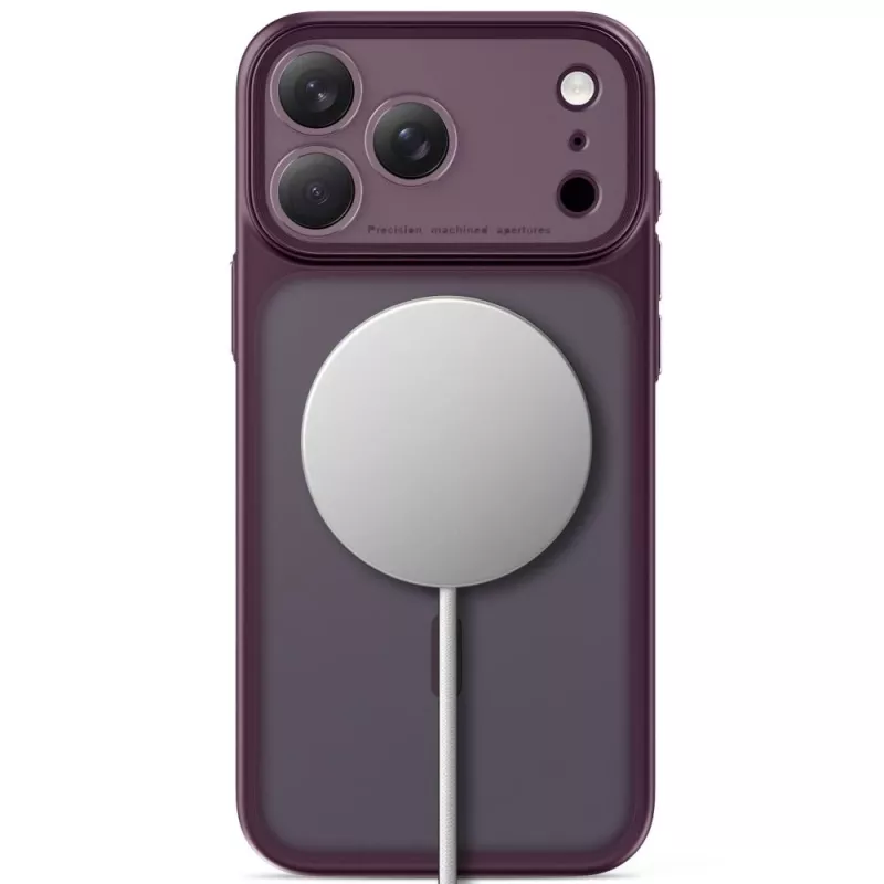 TECH-PROTECT MagPrime Custodia MagSafe per iPhone 17 Pro Max / 18 Pro Max - Rosso ciliegia scuro opaco