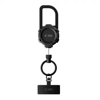 TECH-PROTECT ATH03 Urbanloop Supporto antifurto per AirTag, Nero