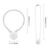 PULUZ PU1205W Supporto magnetico da collo con cordino per Insta360 GO Ultra, bianco
