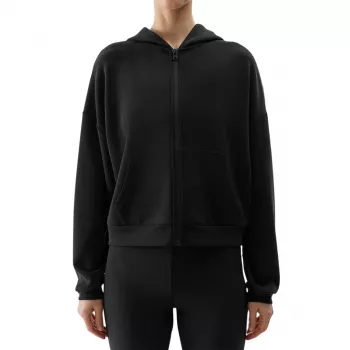 4F Felpa donna F1002 nero profondo taglia S