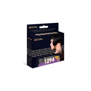 Accura Cartuccia d'inchiostro gialla compatibile per Epson T1294 XL High Yield