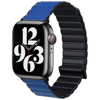 Bracciale magnetico Beline Pro per Apple Watch 38/40/41mm nero/blu