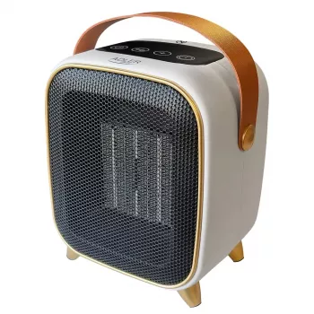 Adler AD 7762 Termoventilatore ceramico PTC con telecomando, 2000W, display LED, oscillazione 45°, timer 12h, protezione antisuraghezza e antiribaltamento, nero