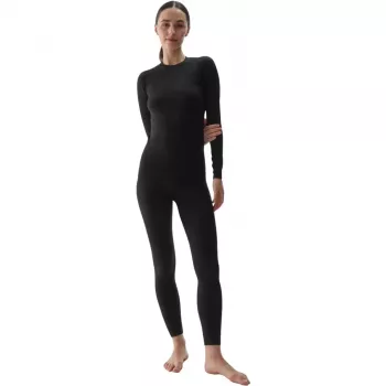 T-shirt termico da donna 4F F176 Deep Black Allover taglia M/L