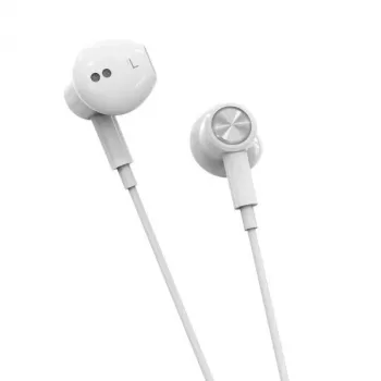 Beline Auricolari in-ear USB-C con microfono e telecomando, bianco