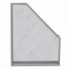 LEAN Supporto organizer da ufficio in metallo per documenti e raccoglitori, verticale, argento, A4