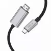 TECH-PROTECT ULTRABOOST Cavo USB-C a HDMI 2.1 8K 60Hz 200cm grigio ferro