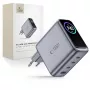 TECH-PROTECT POWERVISION NC140W-GaN Caricabatterie da rete 4 porte PD 140W / QC3.0 grigio scuro