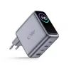 TECH-PROTECT POWERVISION NC140W-GaN Caricabatterie da rete 4 porte PD 140W / QC3.0 grigio scuro