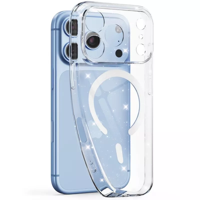 Custodia Tech-Protect Flexair MagSafe per iPhone 17 Pro / 18 Pro - Glitter