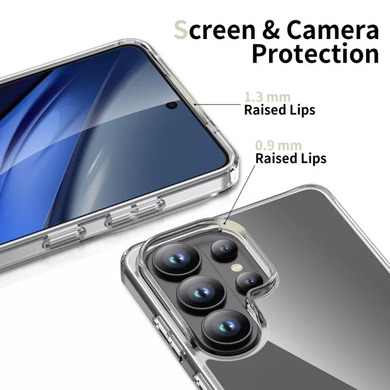 Custodia TECH-PROTECT FlexAir Hybrid per Samsung Galaxy S26 Ultra - Trasparente