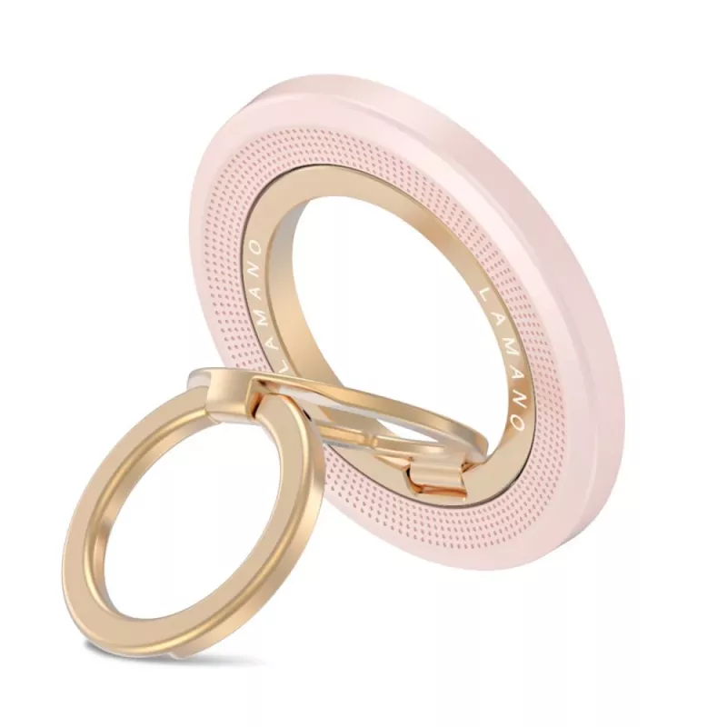 Anello magnetico MagSafe per telefono TECH-PROTECT MMR700 Lamano rosa/oro