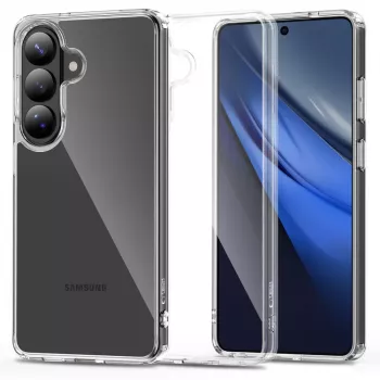 Custodia Tech-Protect FlexAir Hybrid per Samsung Galaxy S26 - Trasparente