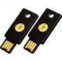 Chiave di sicurezza YubiKey 5 NFC confezione da 2 (nero/oro, USB-A e NFC)