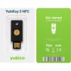 Chiave di sicurezza YubiKey 5 NFC confezione da 2 (nero/oro, USB-A e NFC)