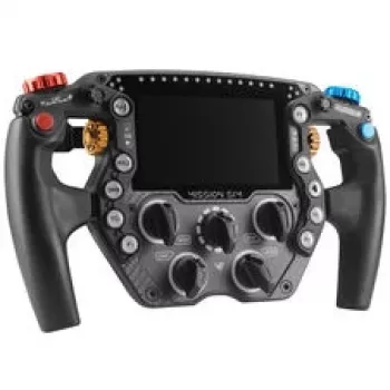 Volante da simulazione VPG Sim Mission Sim Racing, touchscreen 5 pollici, ARGB, 290mm - nero