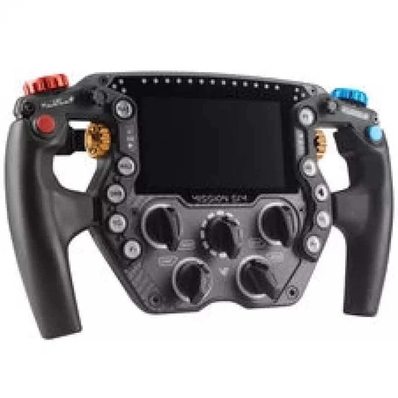 Volante da simulazione VPG Sim Mission Sim Racing, touchscreen 5 pollici, ARGB, 290mm - nero
