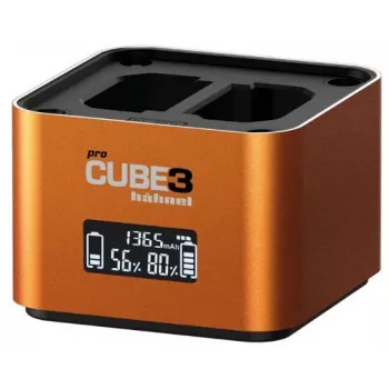 Hähnel ProCube 3 Twin caricabatterie per fotocamere Sony (1000 577.2)
