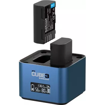 Hähnel ProCube 3 Twin caricabatterie per fotocamere Panasonic (1000 577.4)