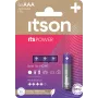 ITSON LR03IPO/4CP pile alcaline AAA, 1,5 V, blister da 4
