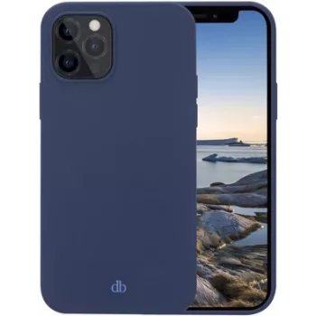 dbramante1928 Monaco protezione posteriore per Apple iPhone 13 Pro - compatibile MagSafe - blu Pacifico - 100% plastica riciclata