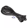 Akyga AK-PC-07C cavo di prolunga CU IEC C13 a C14 3m nero