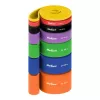 REBEL ACTIVE Power Band PT-S7 set di fasce di resistenza TPE, 7 fasce, 4-82 kg, borsa