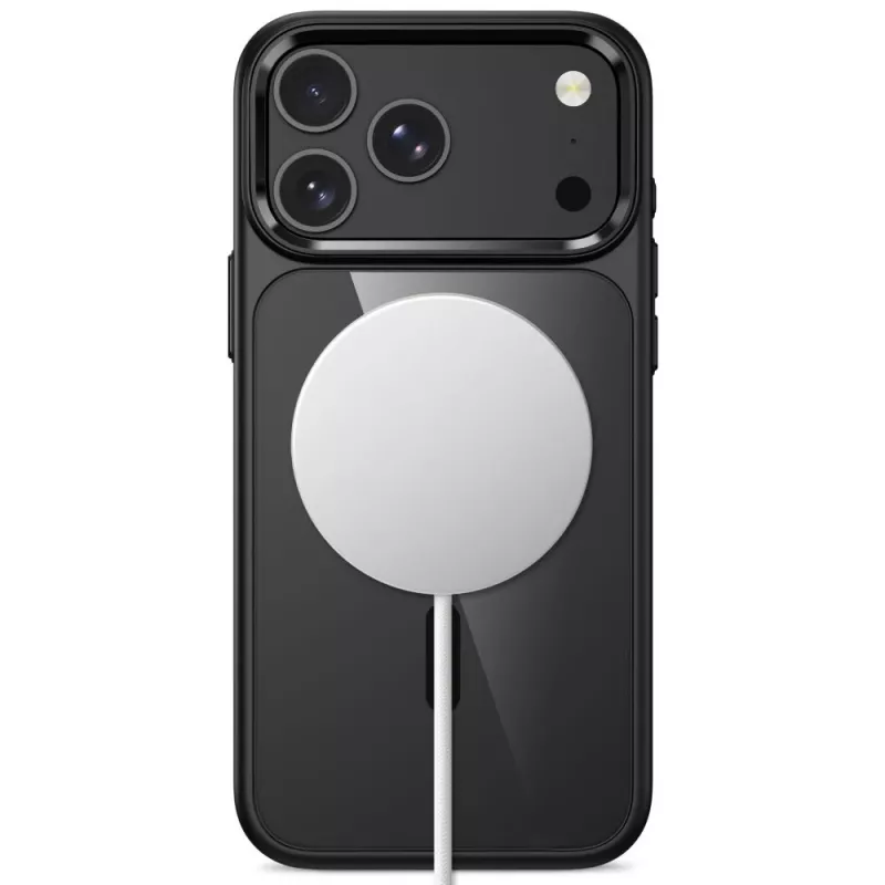 Tech-Protect Magmat custodia trasparente MagSafe per iPhone 17 Pro Max / 18 Pro Max - nero