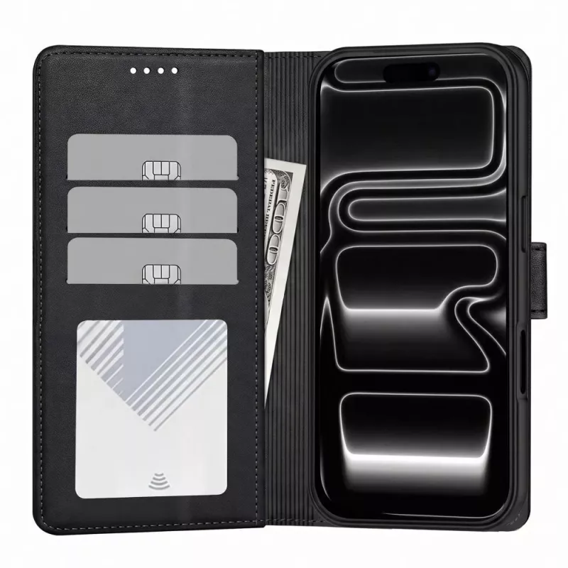 Tech-Protect portafoglio MagSafe per iPhone 17 Pro / 18 Pro, nero opaco