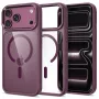 Tech-Protect Magmat custodia trasparente MagSafe per iPhone 17 Pro Max / 18 Pro Max - rosso ciliegia scuro