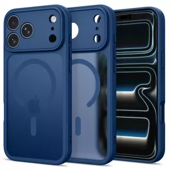 Tech-Protect BasicMag custodia MagSafe per iPhone 17 Pro / 18 Pro - blu scuro opaco