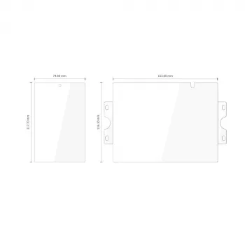 TECH-PROTECT Easy Set Fit+ set protezione 4-in-1 per Samsung Galaxy Z Fold 8 – trasparente (pellicola e vetro)