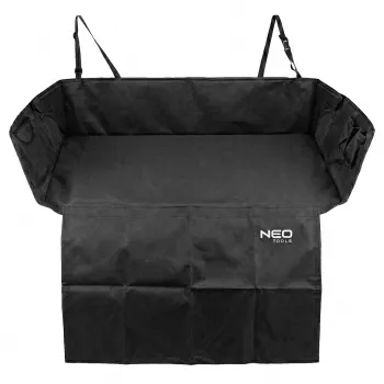 NEO TOOLS 11-474 Tappetino universale protettivo per bagagliaio per auto, SUV e station wagon, impermeabile, antisporco e antigraffio, nero, 145 x 120 cm