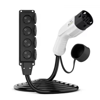 AKYGA AK-SC-E27 Adattatore V2L Type 2 a 4x Schuko 16A 3m