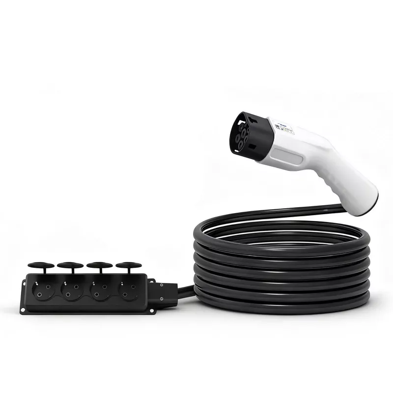 AKYGA AK-SC-E27 Adattatore V2L Type 2 a 4x Schuko 16A 3m