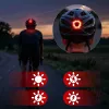 Kask Speed Casco nero lucido con luce LED, taglia M (54-58 cm) di Vayox