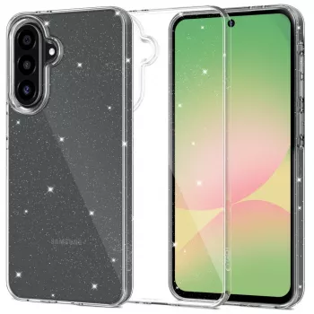 Tech-Protect FlexAir custodia per Samsung Galaxy A57 5G - trasparente glitter